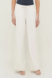 Pantalon fluide à jambe large Leo