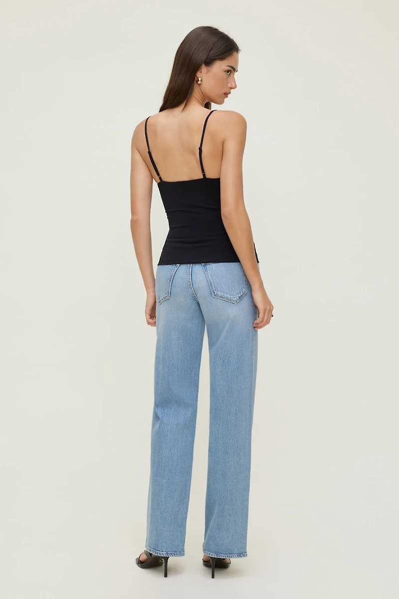 Sculpt Lace Trim Cami Top