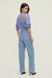 Premium Mohair Balloon Sleeve Sweater