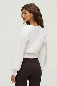 Balloon Sleeve Cardigan