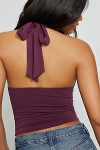 Pixie Plunge Halter Top
