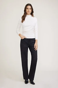 Draped Long Sleeve Top