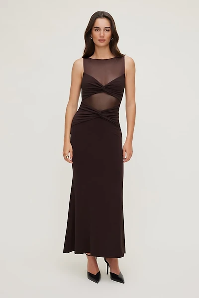 Sculpt Twisted Maxi Dress