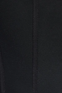 Plunge Halter Mesh Corset Top