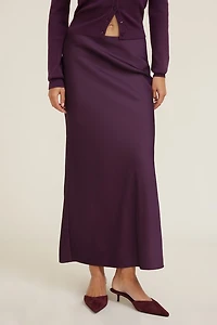 Satin Maxi Skirt