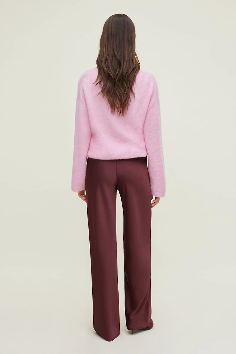 Izzy Wide Leg Satin Pants