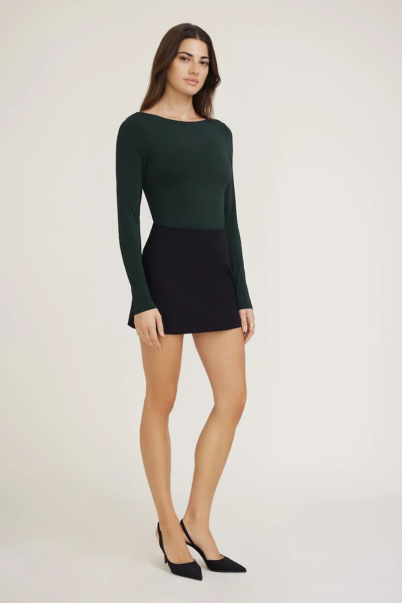 Nola Sculpt Long Sleeve Top