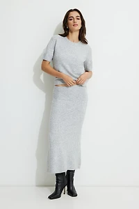 Knit Mermaid Maxi Skirt