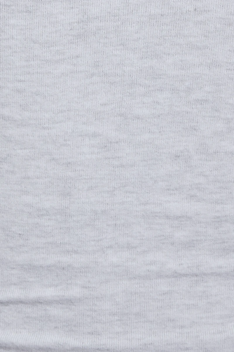 High Neck Cotton Tank Top