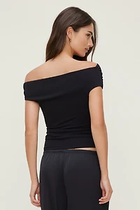 Sculpt Buckle Detail Top