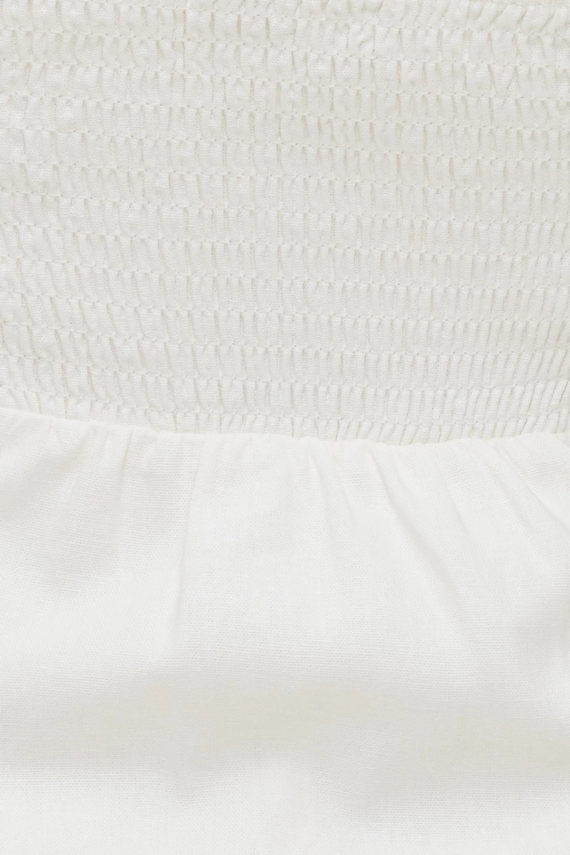 Minirobe-short en lin