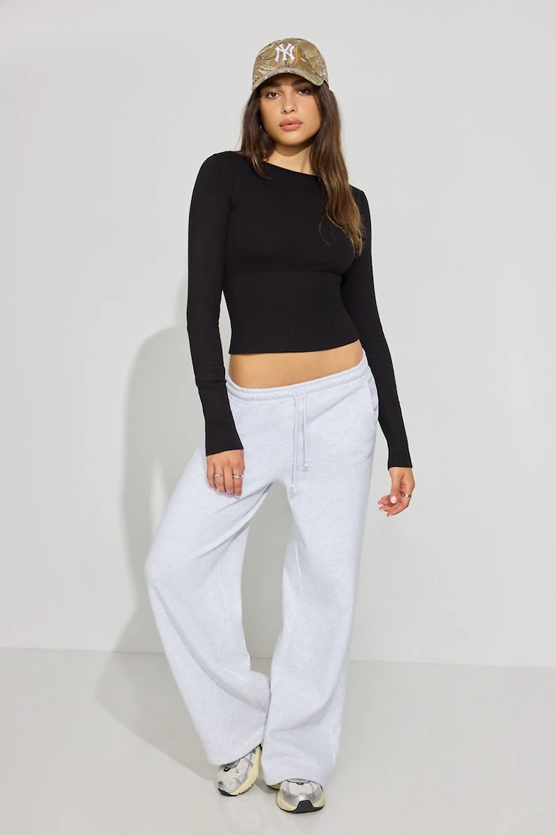 Ryan Fitted Boatneck Sweater