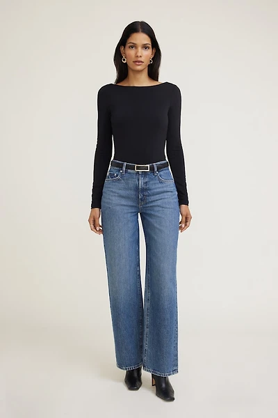 Sculpt Cowl Back Bodysuit