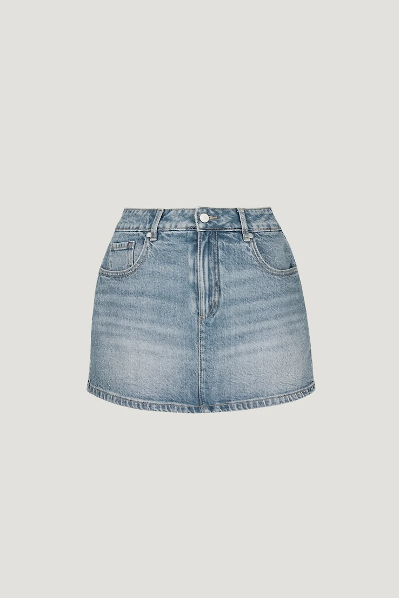 Gia Mini Denim Skort