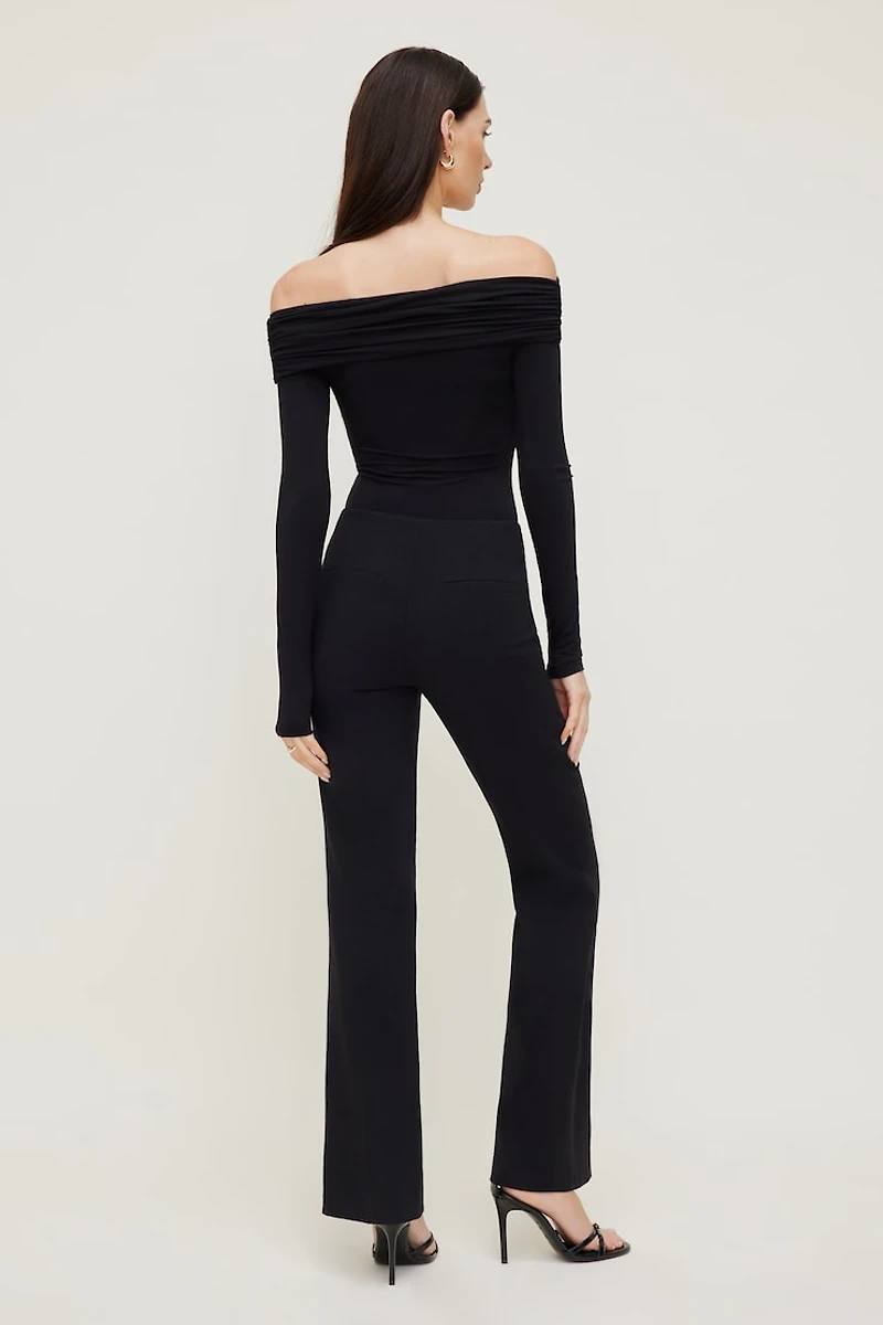 Off Shoulder Long Sleeve Top