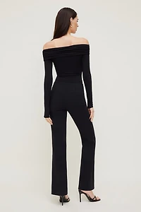 Off Shoulder Long Sleeve Top