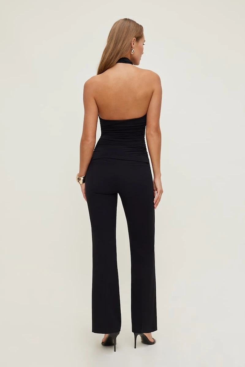 Sculpt Cowl Halter Top