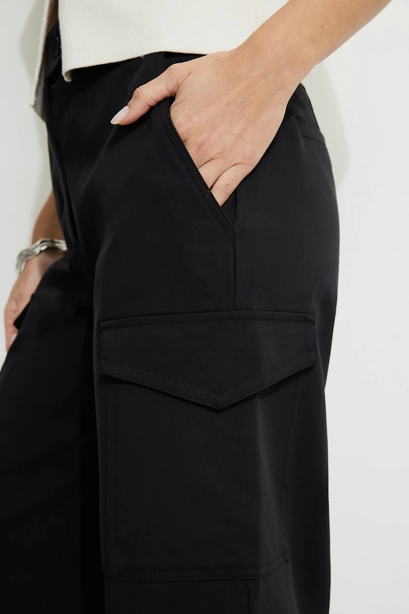 Pantalon cargo à jambe droite