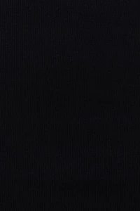 Sleeveless Turtleneck Mini Sweater Dress