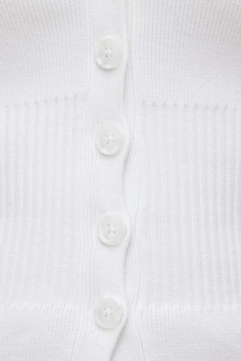 Cardigan à taille cintrée