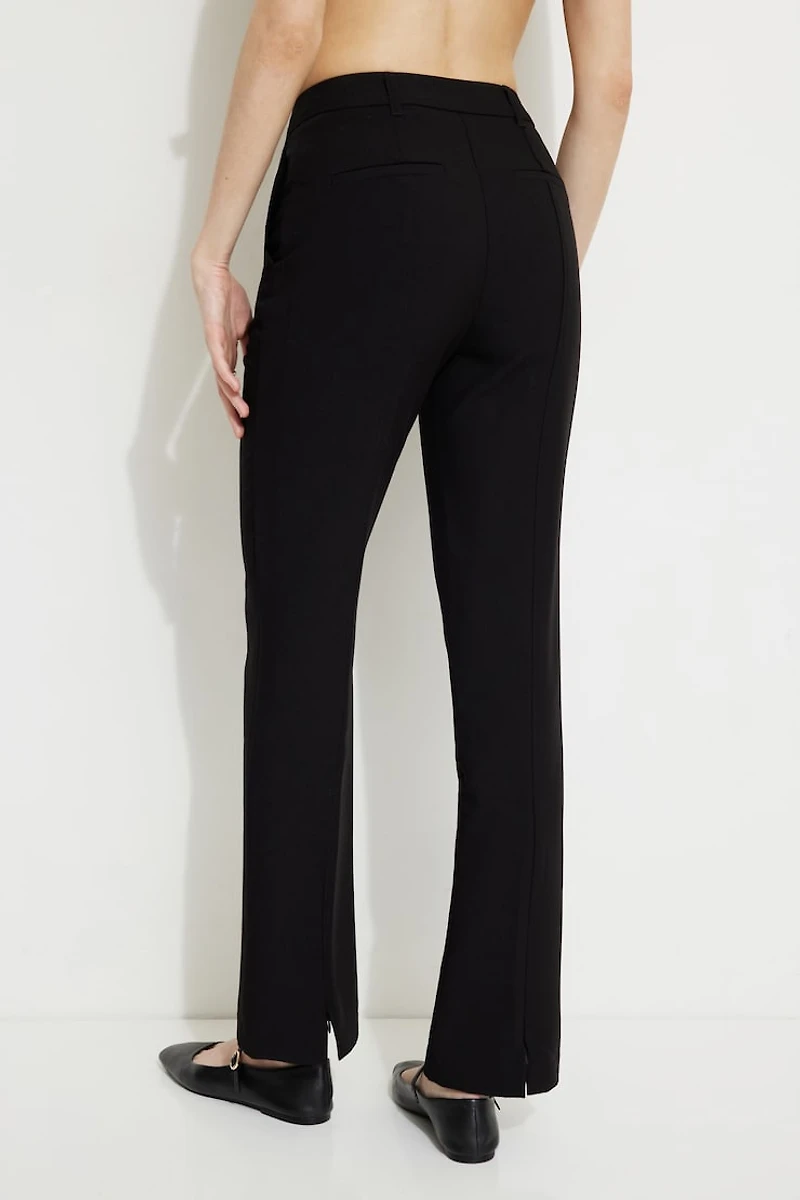 Pantalon ajusté à fermetures éclair