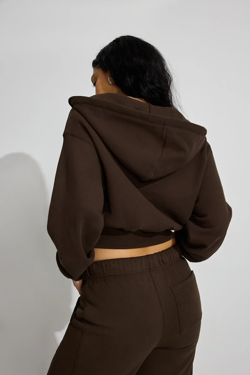 SoftTerry Bubble Zip Hoodie