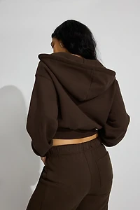 SoftTerry Bubble Zip Hoodie