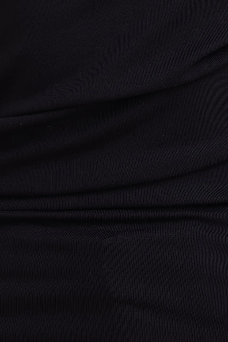 Haut drapé à manches longues