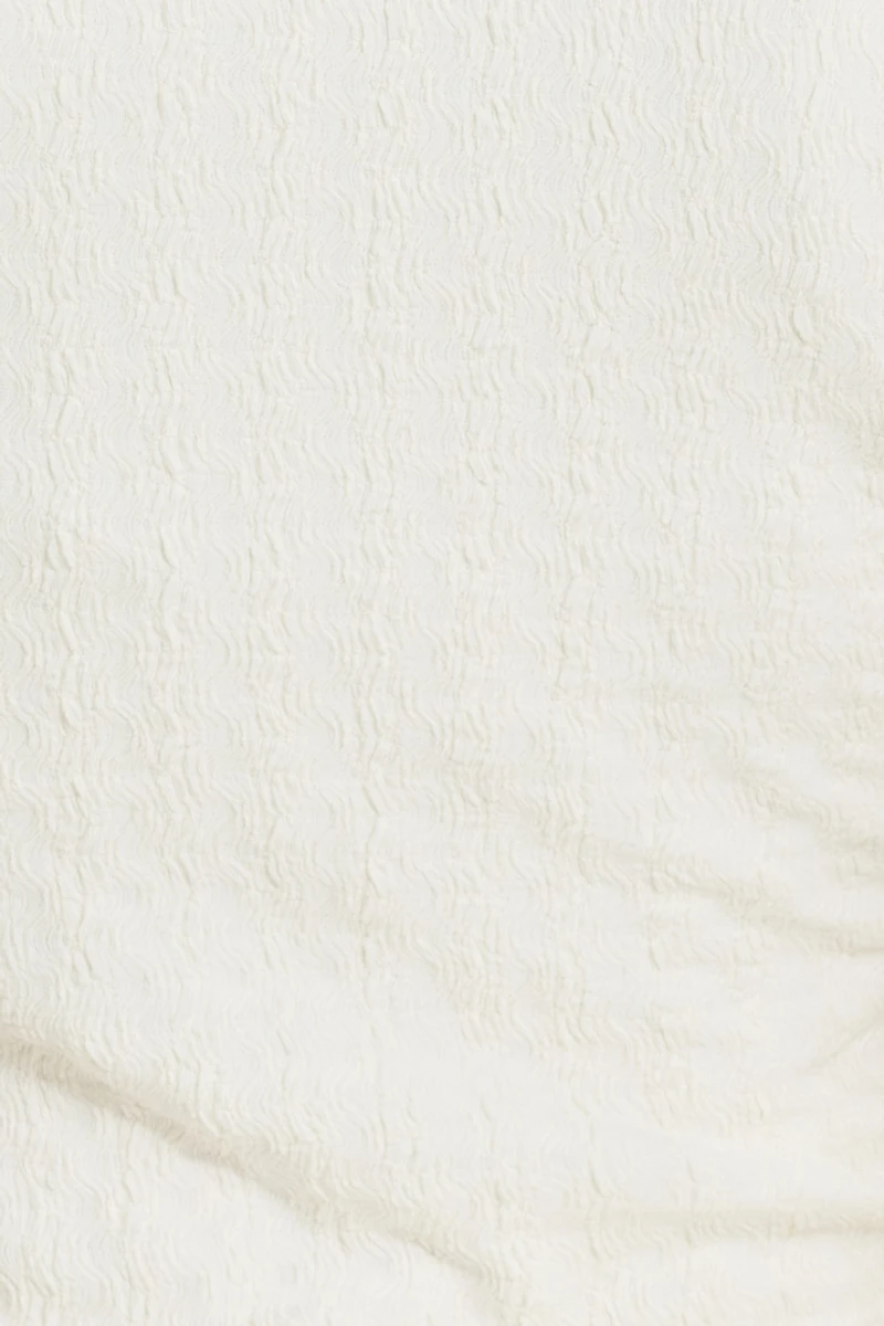 Textured V Neck Flyaway Vest