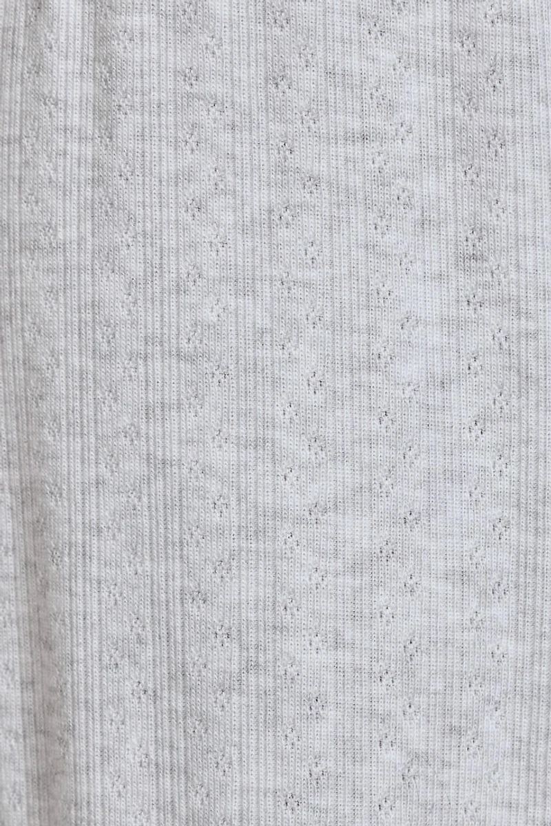 Pointelle Slouchy Pants