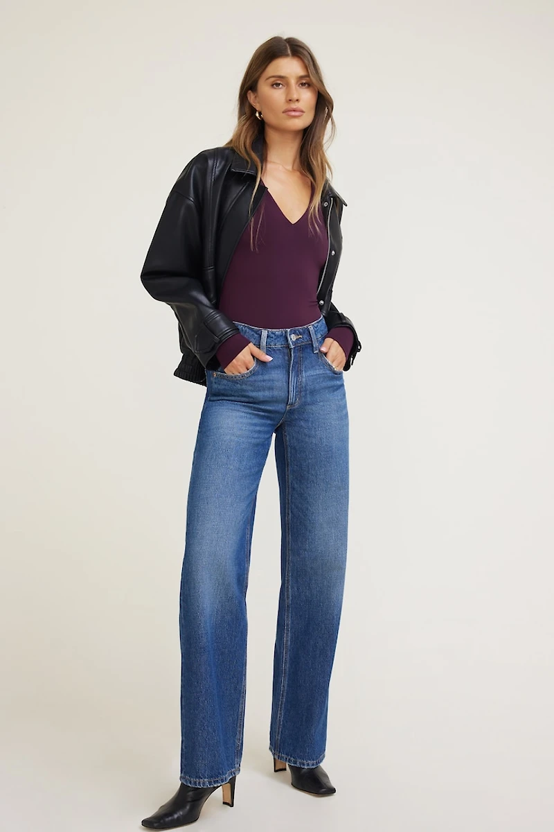 Sculpt Deep Plunge Bodysuit