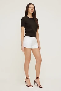 Ultra High Rise A Line Shorts