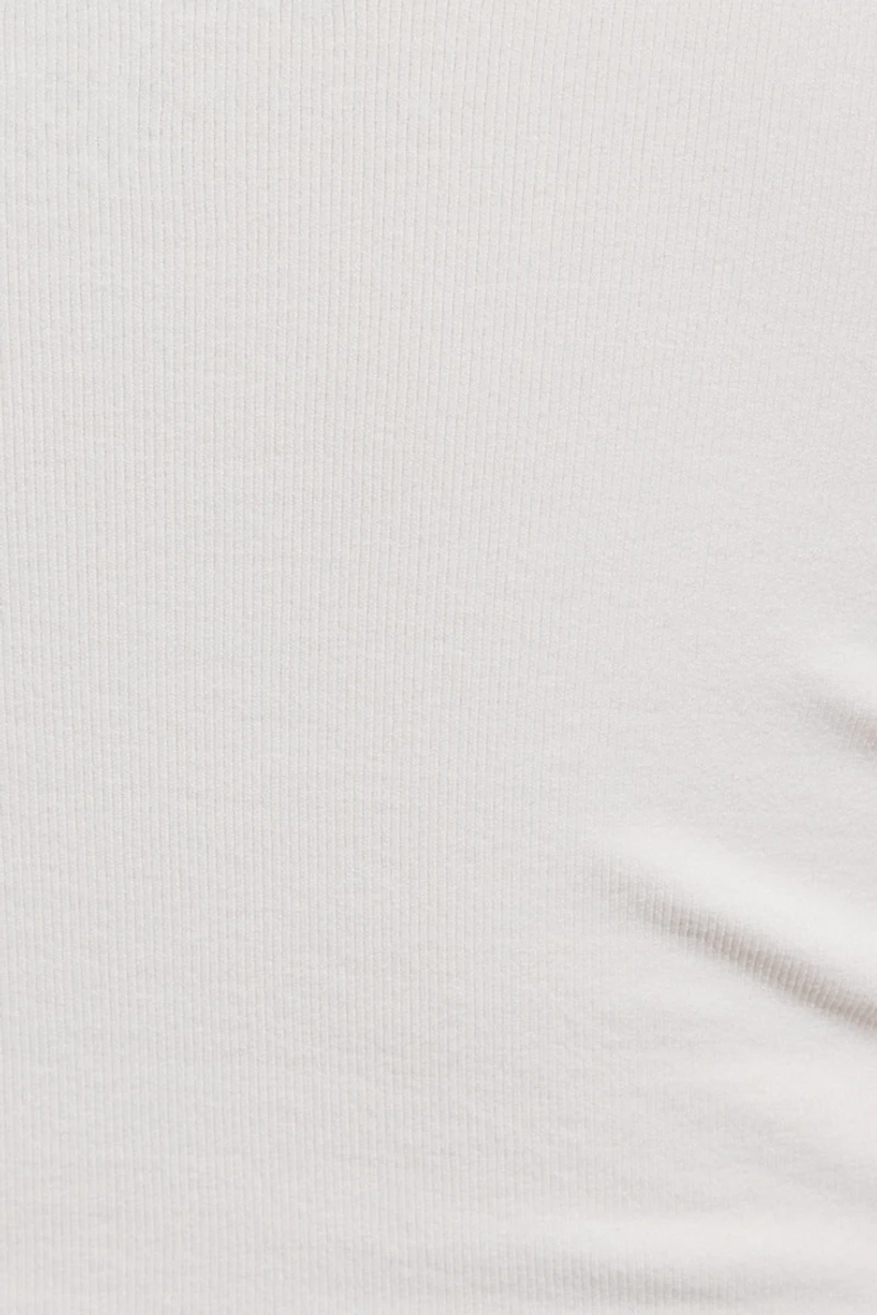 Cami sans coutures à bordure en dentelle