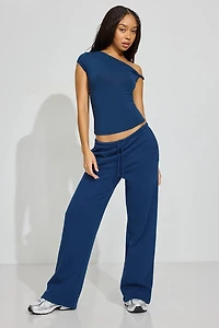 SoftTerry Wide Leg Sweatpants