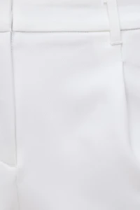 Pleated High Rise A Line Shorts