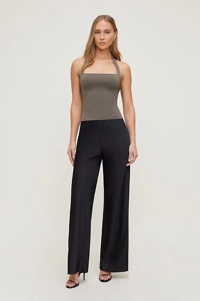 Square Neck Halter Sweater