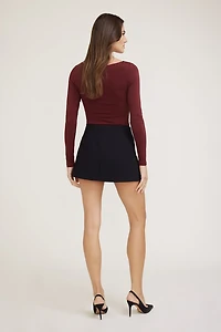 Akaia Asymmetric Skort