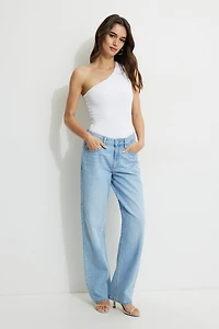 Justaucorps en jersey à épaule unique