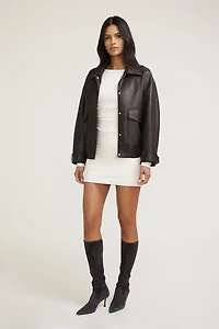 Katia Lined Cotton Spandex Mini Dress