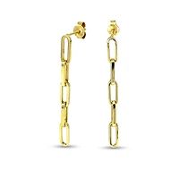 10K Yellow Gold Dangling Earrings
