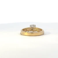 14K Yellow and White Gold 1.29cttw Canadian Diamond Ring - 4