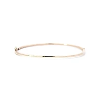 14K Yellow Gold Diamond Bangle