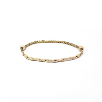 14K Yellow Gold Diamond Bracelet