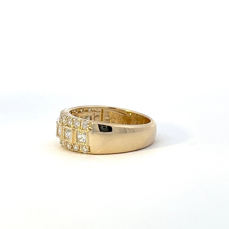 10K Yellow Gold 1.00 ct Diamond Ring - 4 / yellow gold