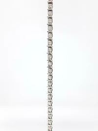 Tracking - 10K White Gold 1.50 Carat Diamond Tennis Bracelet, 7"