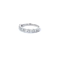 14K White Gold 1.00cttw Diamond Ring