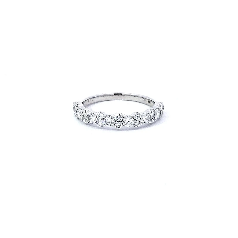 14K White Gold 1.00cttw Diamond Ring