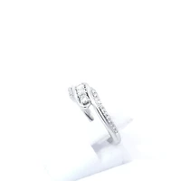 10K White Gold 0.20 cttw Diamond Ring