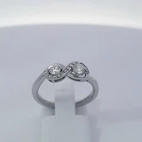 10K White Gold 0.40 cttw Diamond Ring - 4.5