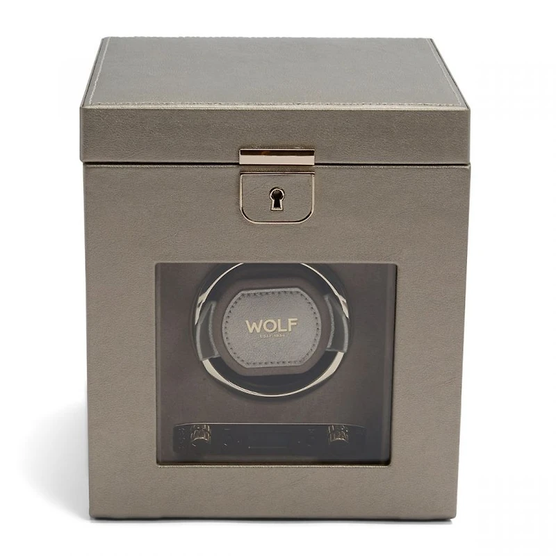 Palermo Single Watch Winder with Jewelry Storage
